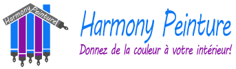 Logo peintre montpellier et artisan peintre montpellier, harmony peinture
